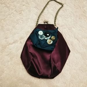 Vintage Satin Kisslock 💋 Purse